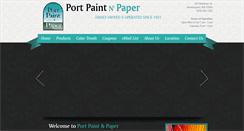 Desktop Screenshot of portpaint.com