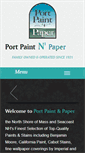 Mobile Screenshot of portpaint.com