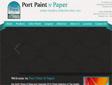 Tablet Screenshot of portpaint.com